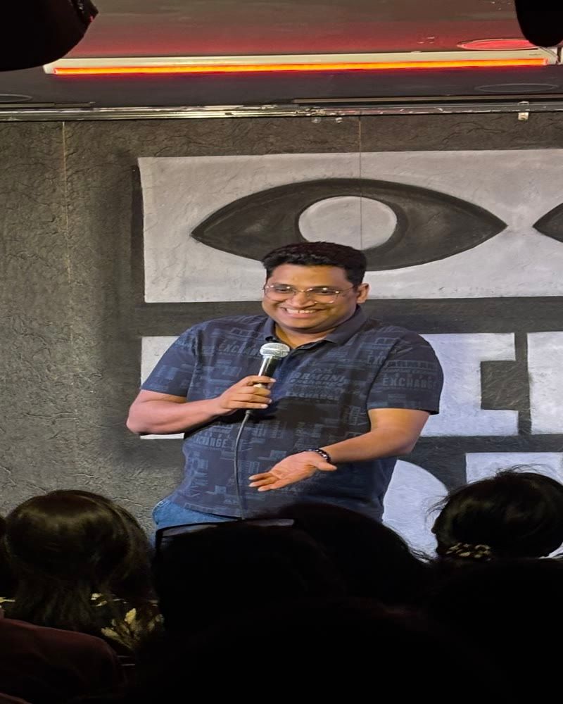 Gaurav Gupta performing at Hideout Comedy Club